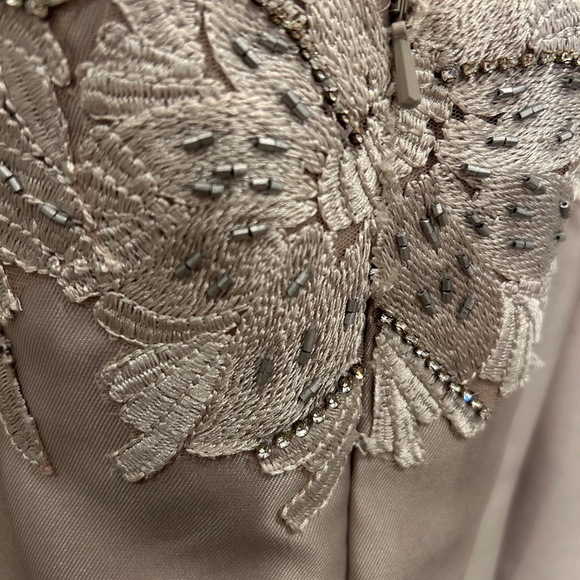 Feriani Couture Embroidered Sleeveless Peplum Cocktail Dress 18620 - Picture 12 of 12